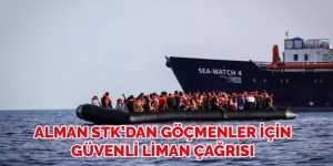 Alman STK, Akdeniz'de kurtardığı göçmenlerin tahliyesi için acil güvenli liman bekliyor