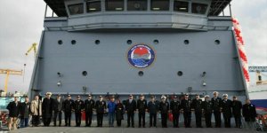 Lojistik Destek Gemisi "A-574" Deniz Kuvvetleri Komutanlığının Hizmetine Girdi