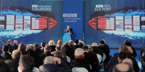 Gürcistan'da Yeni Yapılan Poti Limanı Hizmete Açıldı