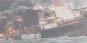 Nijerya Açıklarındaki Petrol Gemisinde Yangın Çıktı