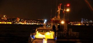 Boğaz'da sürüklenen yata Kıyı Emniyeti müdahale etti