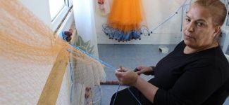 Balık ağı onarım kursuna büyük ilgi