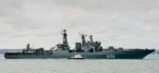 "Koramiral Kulakov" Aksaz-Karaağaç Limanı'nda