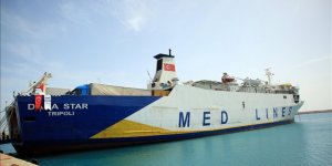 Türkiye'den Lübnan'a Gemiyle İnsani Yardım Gönderildi