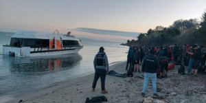 Çanakkale'de 123 Düzensiz Göçmen Denize Açılamadan Yakalandı