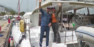 Deniz Tutkunu Çift 7 Yıl Sürecek Dünya Turuna Çıkıyor