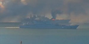 Rusya: 'Moskova' Kruvazör Gemisi Battı