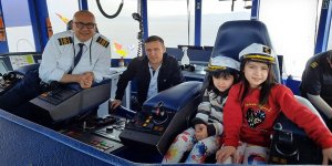 İDO Kaptan Köşkünü Geleceğin Kaptanlarına Emanet Etti