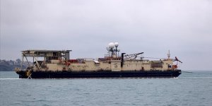Karadeniz'e Doğal Gaz Borularını Yerleştirecek Gemi Filyos Limanı'nda