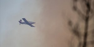 20 Helikopter ve 14 Uçakla Marmaris'teki Yangına Müdahale Ediliyor