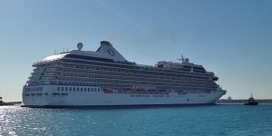 Riviera Kruvaziyer Gemisi, 490 Yolcu İle Antalya’ya Geldi