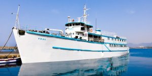 Kıbrıs'ın İlk Yüzen Gemi Müzesi Girne Limanı'nda
