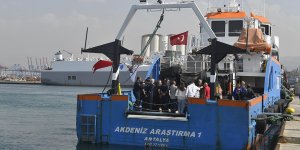"Akdeniz Araştırma 1 Gemisi" Lübnan Kara Sularında, "Balıkçılık" Çalışmalarına Katıldı