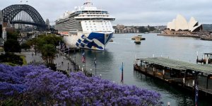 800 Kişide Kovid-19 Saptanan Gemi Melbourne'da Tahliye Ediliyor