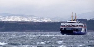 Çanakkale-Kilitbahir Feribot Seferleri Kar Yağışı Nedeniyle Durduruldu