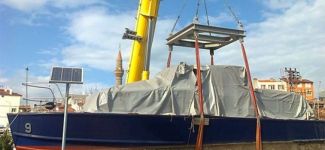 Deniz Kuvvetleri Komutanlığı Eğirdir'e tekne hibe etti