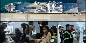 Yüzer Hastane TCG Bayraktar Depremzedelere "Nefes" Oldu