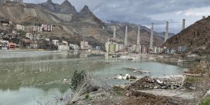 Yusufeli'nin Eski İlçe Merkezi Baraj Suları Altında Kalmaya Başladı