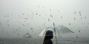 İstanbulda Vapur Seferlerine Yağmur Engeli