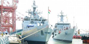Hindistan ve Sri Lanka Deniz Kuvvetlerinden SLINEX-23 Tatbikatı