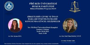 Piri Reis Üniversitesinden Bilimsel Etkinlik