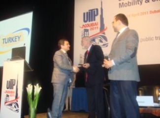 UITP tarafından ödüllendirildi