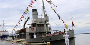 TCG Nusret N-16 Müze Gemisi Trabzon'da Ziyarete Açıldı