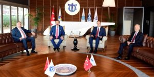 TOBB Başkanı M. Rifat Hisarcıklıoğlu'ndan Tamer Kıran'a Taziye Ziyareti