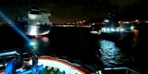İstanbul Boğazı'nda Arızalanan Tanker Kurtarıldı
