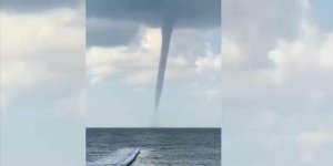 Alanya'da Denizde Hortum Oluştu