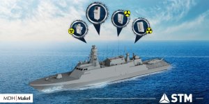 Türk Savaş Gemileri Nükleer Tehditlere Karşı Milli Sistemlerle Korunuyor