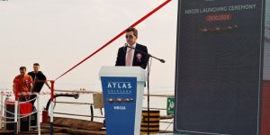 Atlas Tersanesi Kargo Gemisi Longera’yı Törenle Suya İndirdi