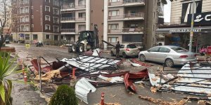 Zonguldak'ta Fırtına Yeniden Etkisini Gösterdi