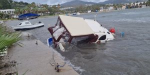 Bodrum’u Fırtına Vurdu
