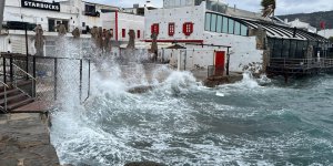 Bodrum’da Feribot Seferlerine Fırtına Engeli