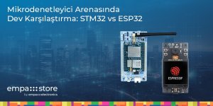 Mikrodenetleyici Arenasında Dev Karşılaştırma: STM32 vs ESP32