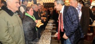 5 ton hamsi 15 dakikada tükendi