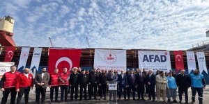 15. "İyilik Gemisi" Gazze'ye Uğurlandı