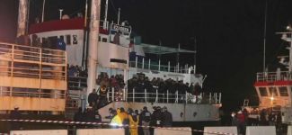 "Ezadeen" Corigiliano Calabro Limanı'na getirildi