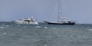 Bodrum’da Fırtına Etkili Oldu