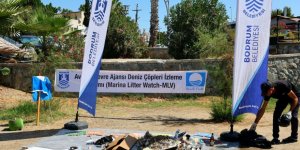 Deniz Çöpleri İzleme Programı Turgutreis’te Devam Etti