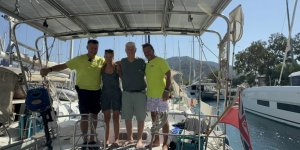 İngiliz Denizciyi Türk Kaptanlar ve Sahil Güvenlik Ekipleri Kurtardı