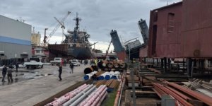 Tuzla'da Bakıma Alınan Gemi Yan Yattı: 1 Ölü