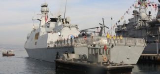 TCG Büyükada 3 aylık sefere uğurlandı