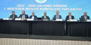 7. Müşterek Meslek Komiteleri Toplantısı Ulaştırma ve Altyapı Bakanı Abdulkadir Uraloğlu’nun Katılımıyla Gerçekleşti