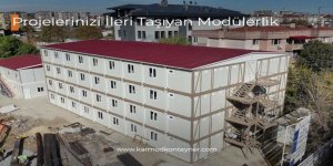 Karmod’dan Yeni Nesil Yüksek Katlı Şantiye Çözümleri: Yemekhane ve Yatakhane Konteyner Modelleri Sektörde Dikkat Çekiyor