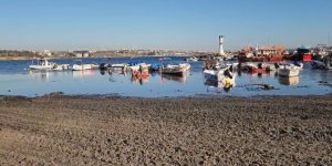 Tekirdağ'da Deniz 20 Metre Çekildi