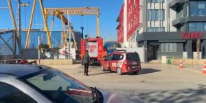 Tuzla Tersanesi'nde Gemi Yangını Paniğe Neden Oldu