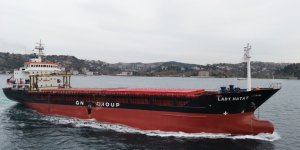 Sulina Kanalı’nda Hasar Gören “Lady Hayat” İstanbul Boğazı’ndan Transit Geçiş Yaptı