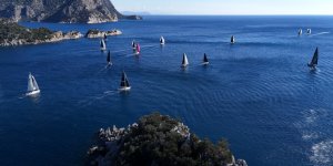 Marmaris Körfezi'nde Yine Yelkenler Fora Oldu